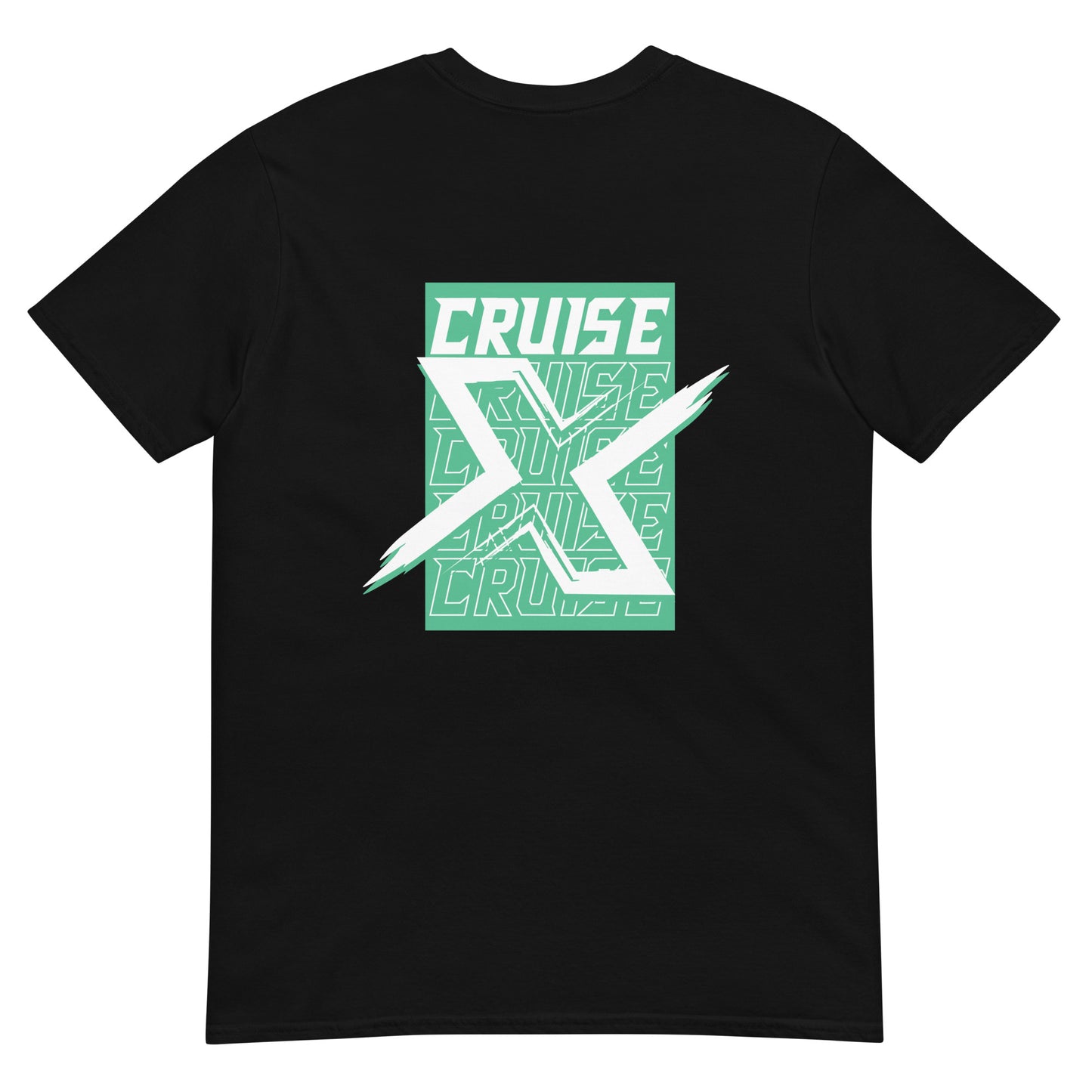 Grön X-Cruise | Kortärmad unisex t-shirt