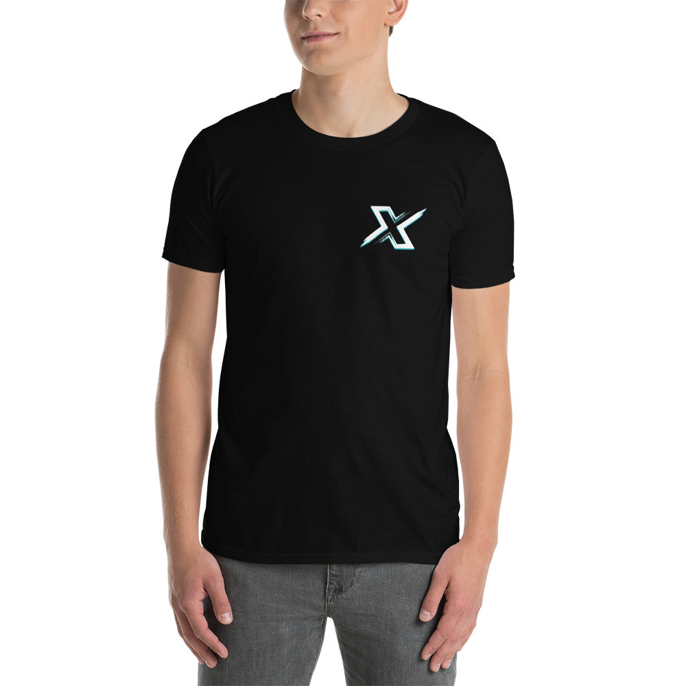 Blå X-Cruise | Kortärmad unisex t-shirt