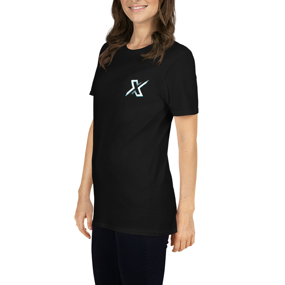 Blå X-Cruise | Kortärmad unisex t-shirt