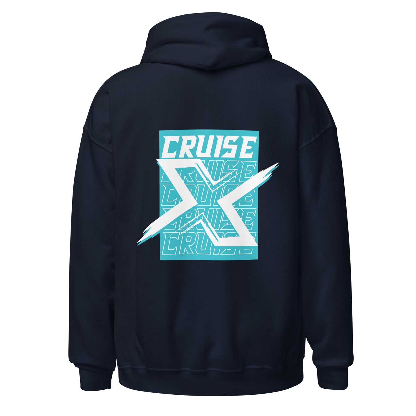 Blå X-Cruise | Unisex Hoodie