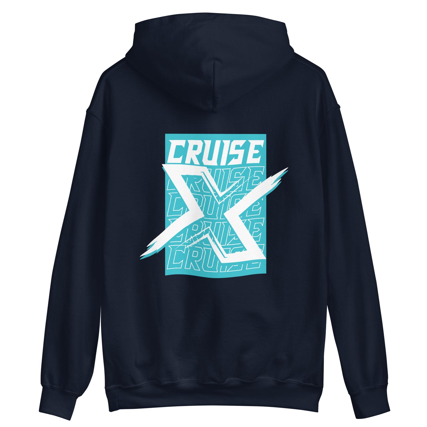 Blå X-Cruise | Unisex Hoodie