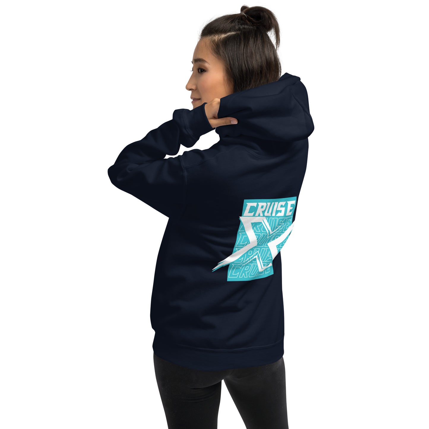 Blå X-Cruise | Unisex Hoodie