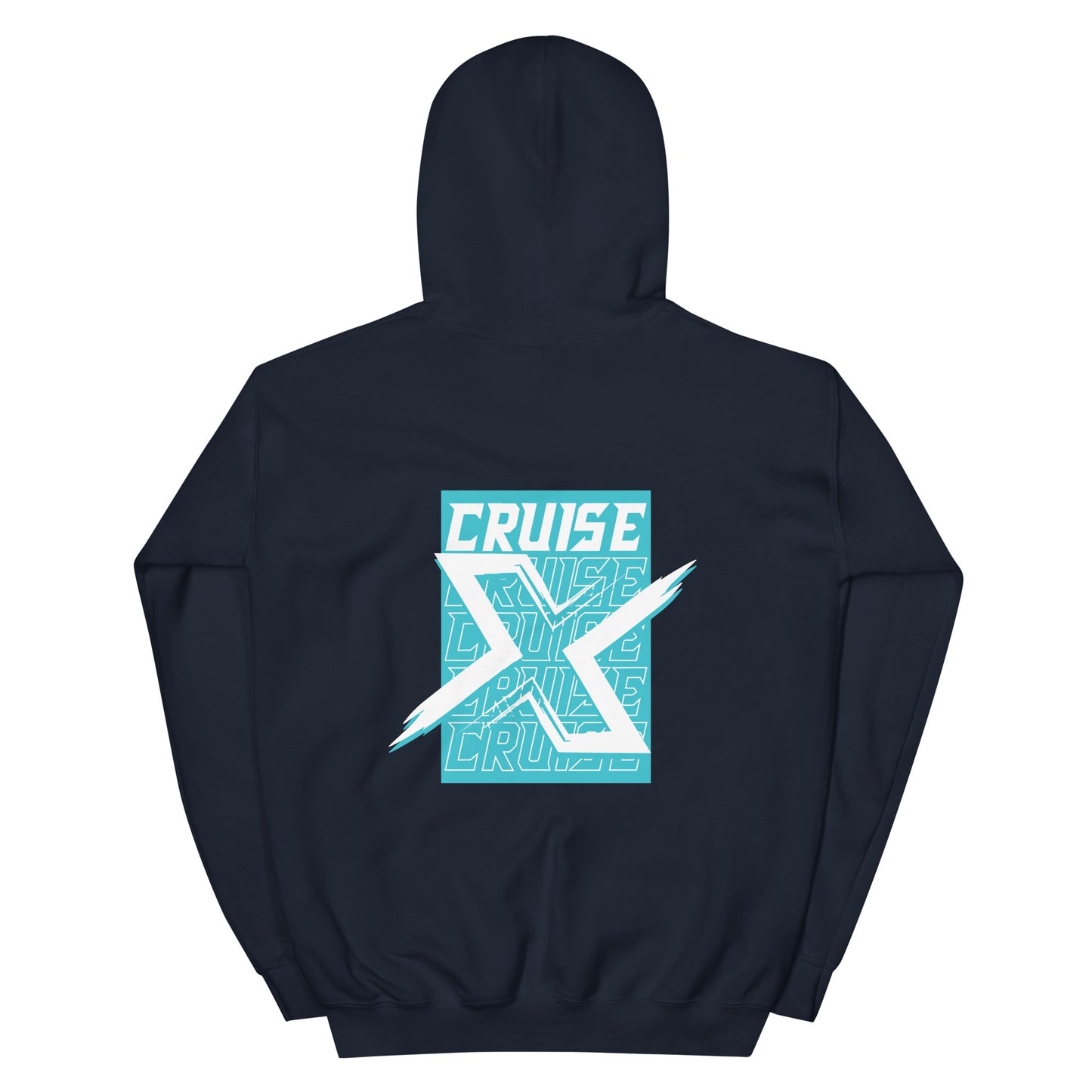 Blå X-Cruise | Unisex Hoodie