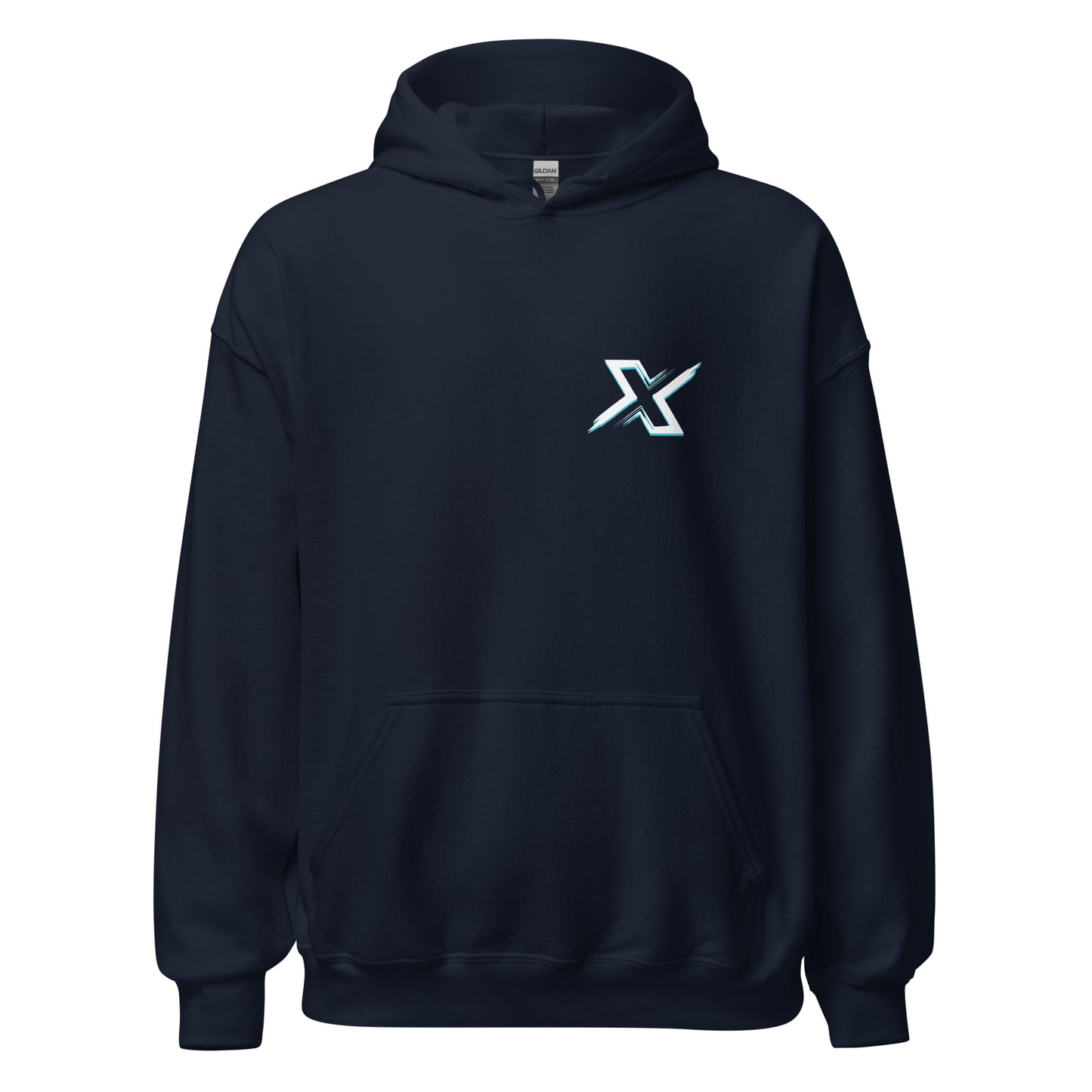 Blå X-Cruise | Unisex Hoodie