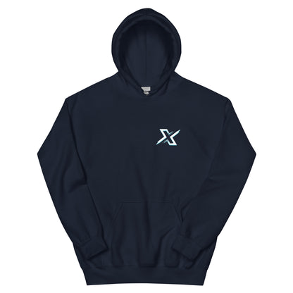 Blå X-Cruise | Unisex Hoodie