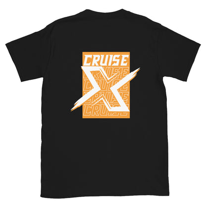 Orange X-Cruise | Kortärmad unisex t-shirt