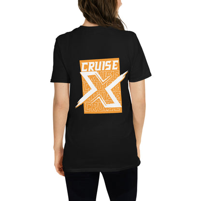Orange X-Cruise | Kortärmad unisex t-shirt