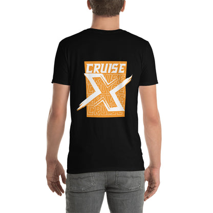 Orange X-Cruise | Kortärmad unisex t-shirt