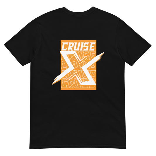 Orange X-Cruise | Kortärmad unisex t-shirt