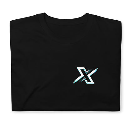 Blå X-Cruise | Kortärmad unisex t-shirt