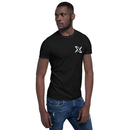 Blå X-Cruise | Kortärmad unisex t-shirt