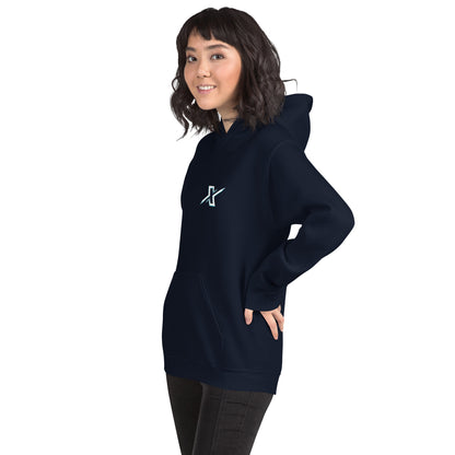 Blå X-Cruise | Unisex Hoodie