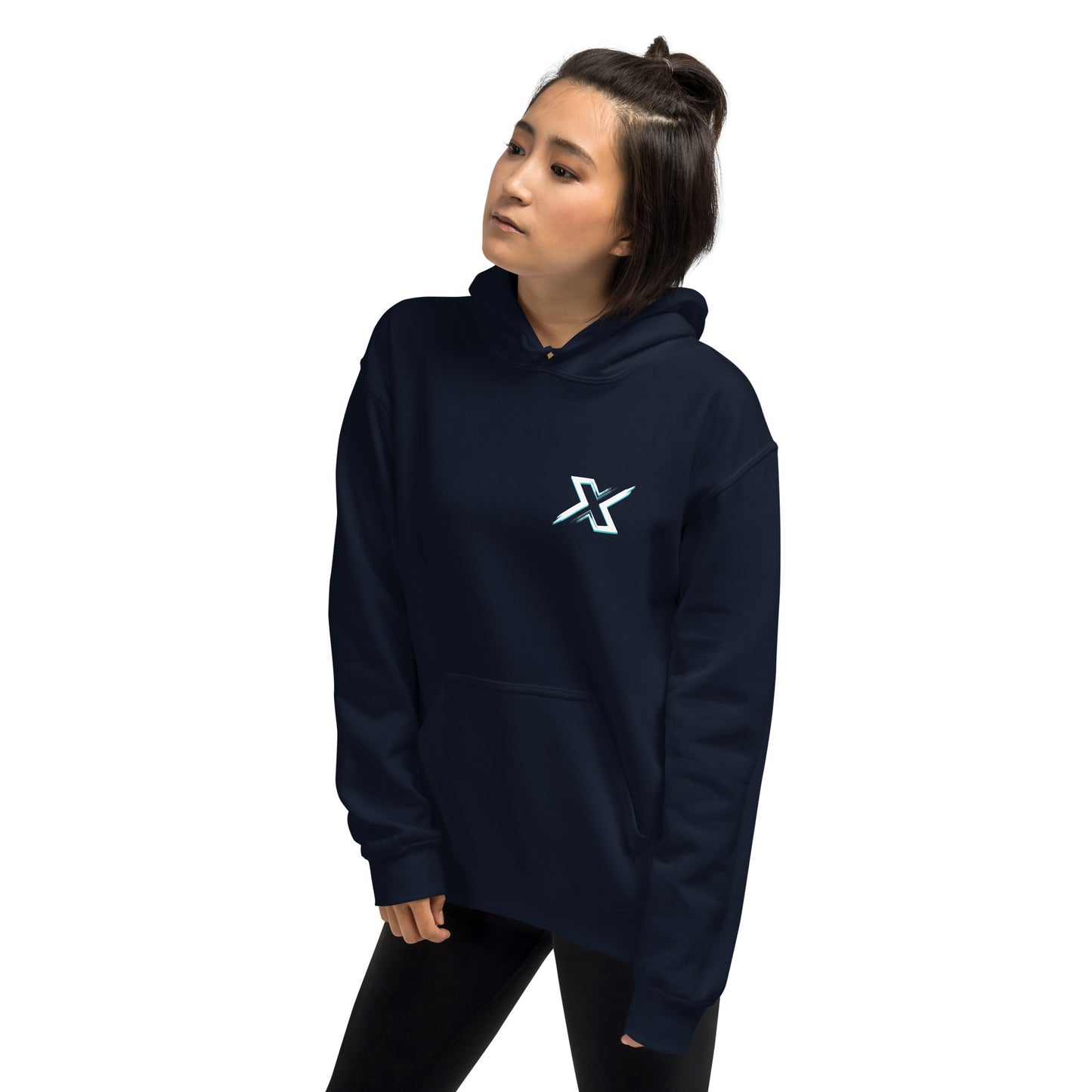 Blå X-Cruise | Unisex Hoodie