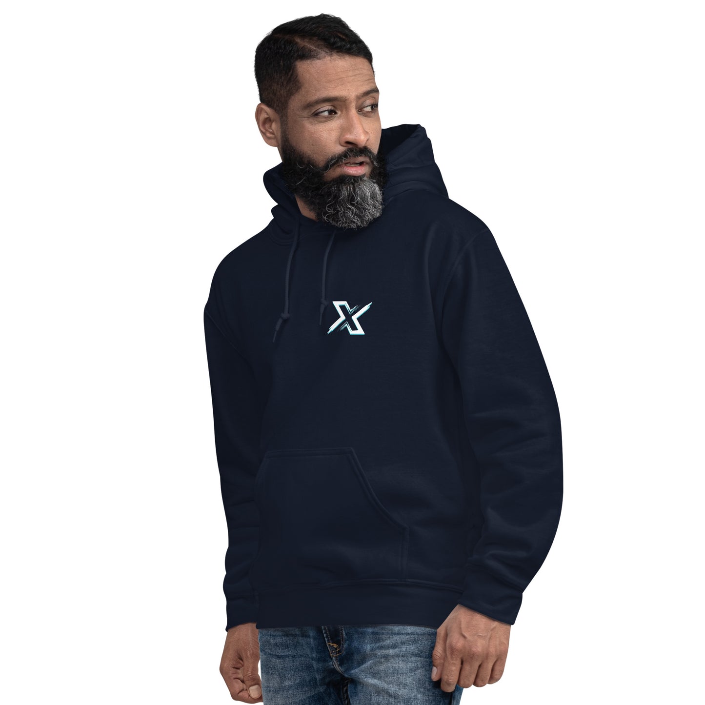 Blå X-Cruise | Unisex Hoodie